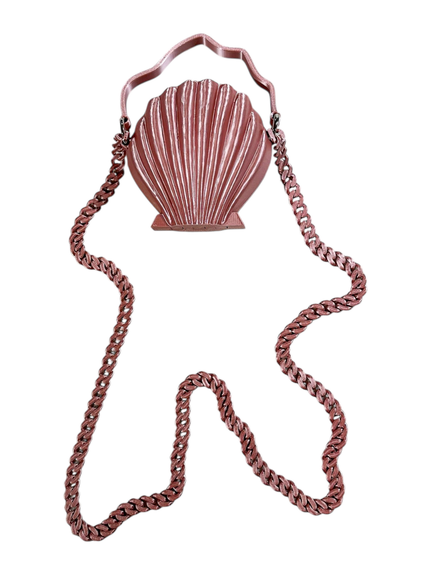 shell bag rosado