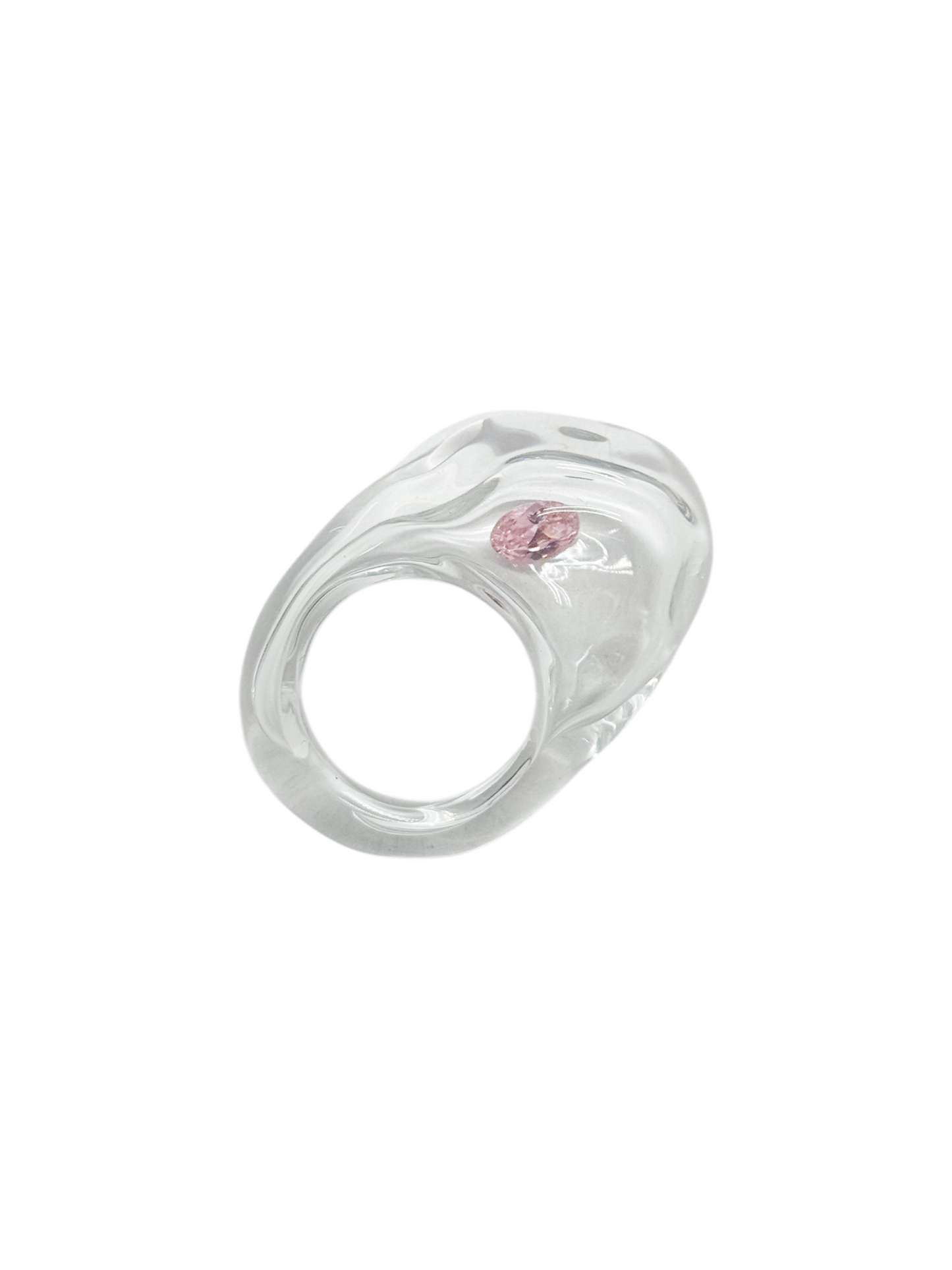 anillo vidrio zircón