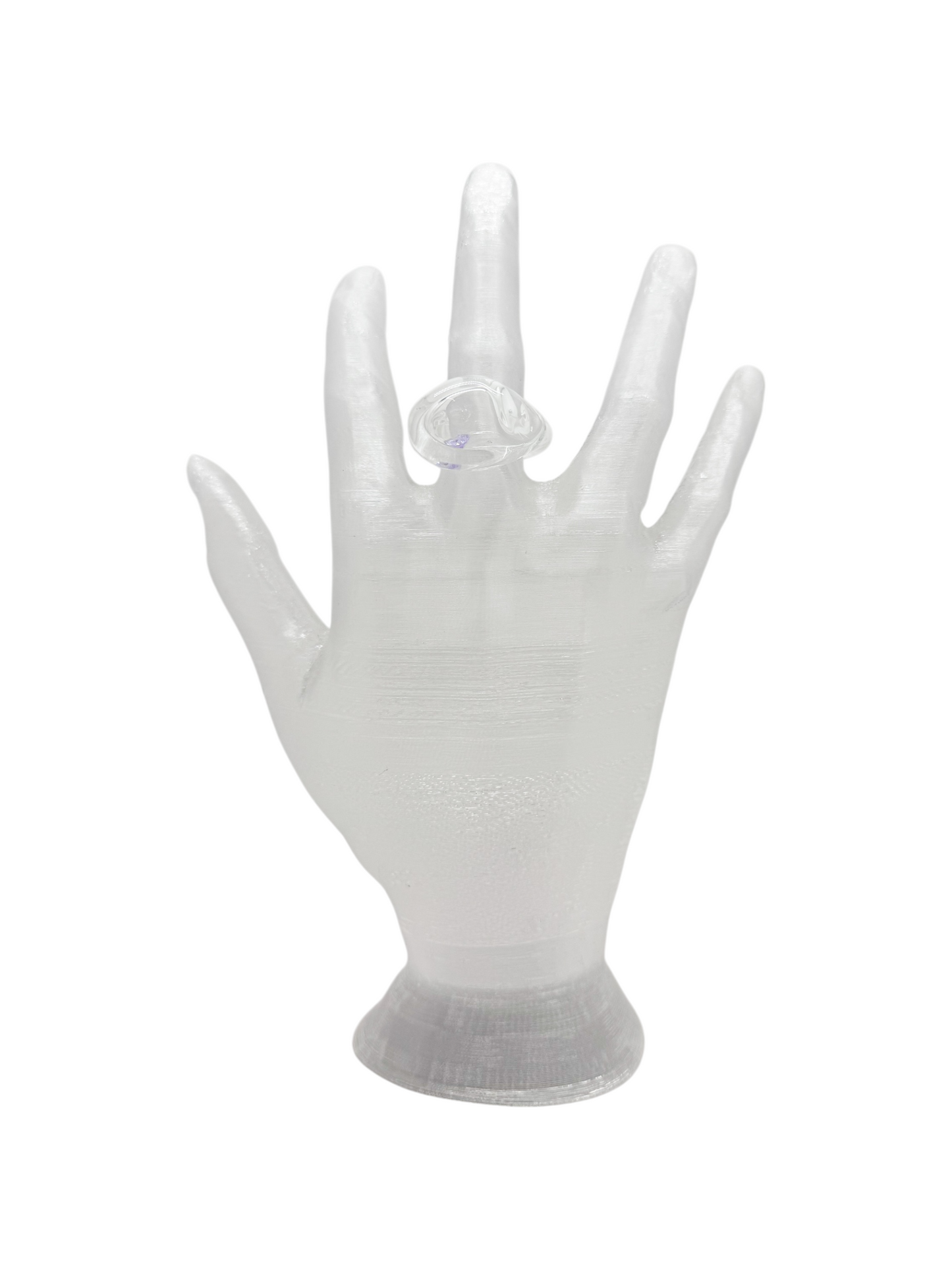anillo vidrio zircón