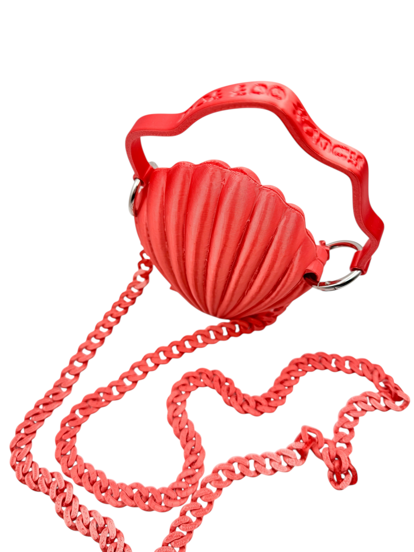 shell bag rojo