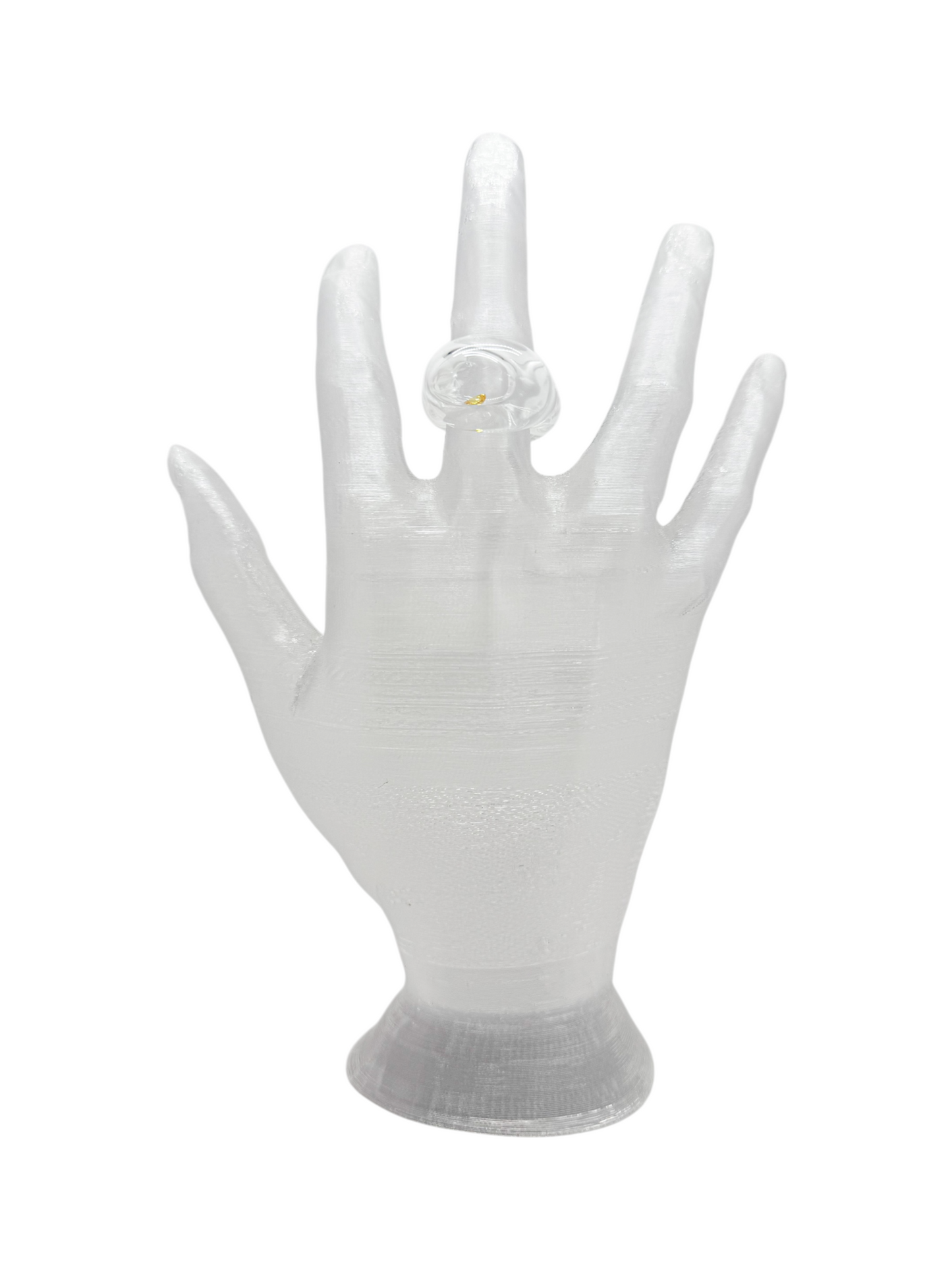 anillo vidrio zircón