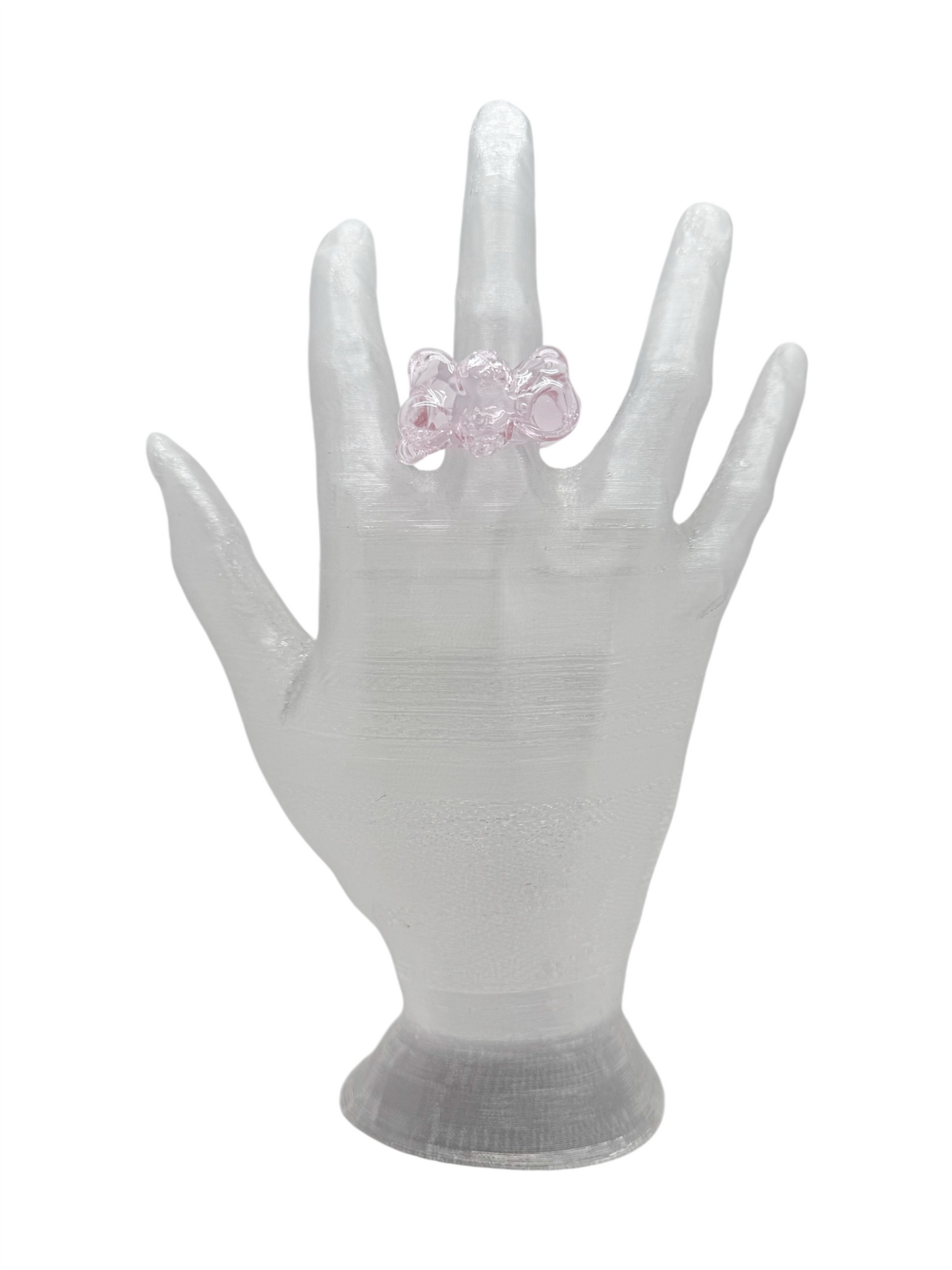 anillo vidrio lava
