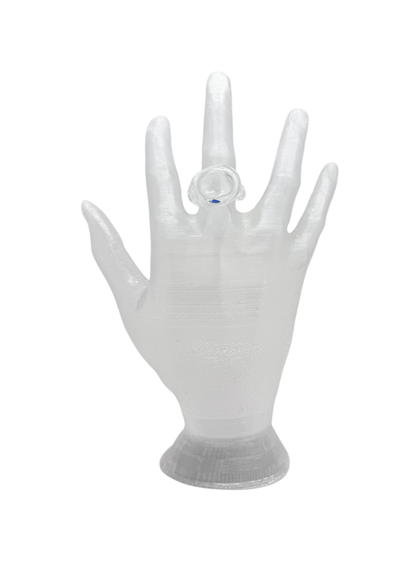 anillo vidrio zircón