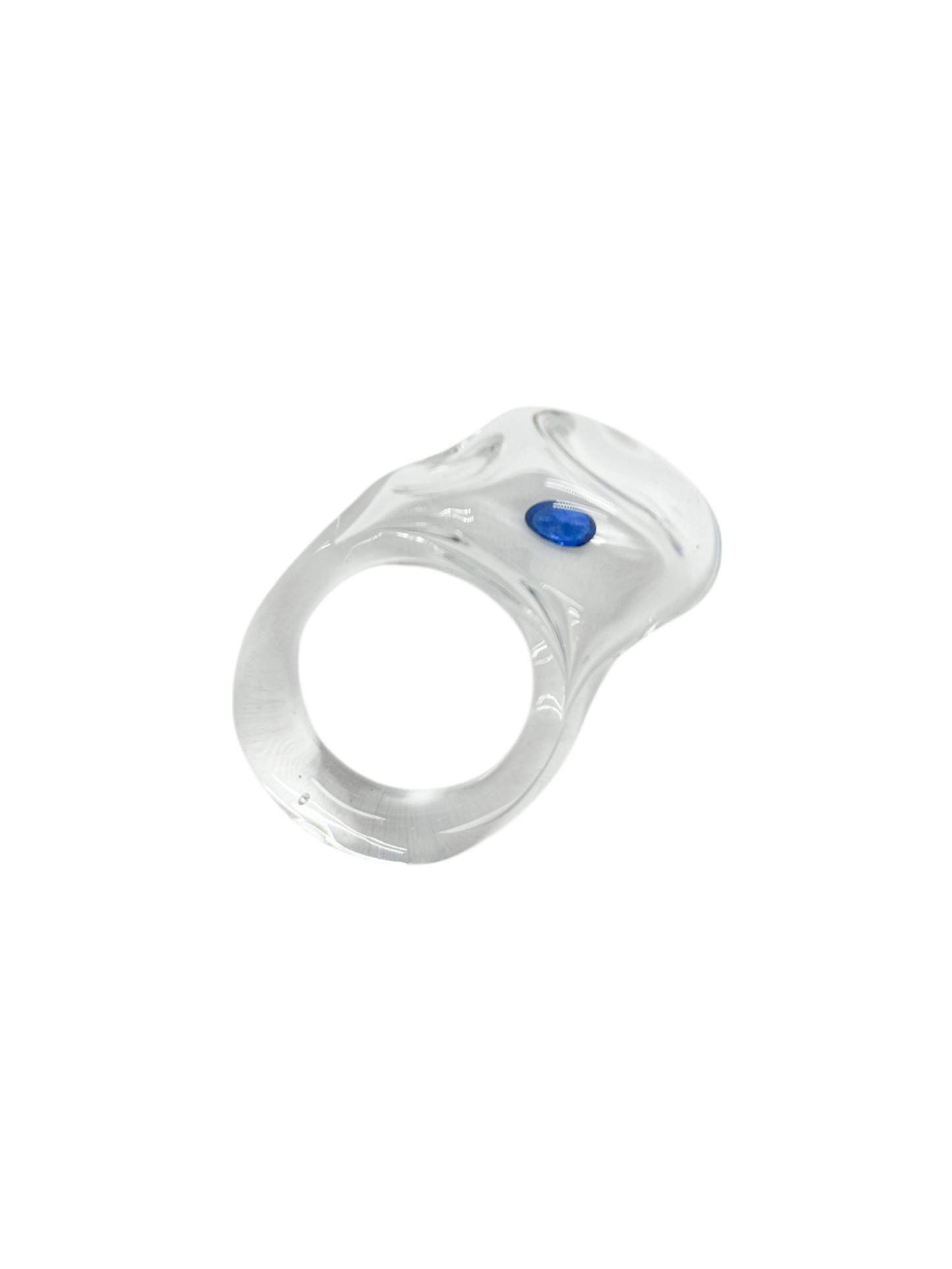 anillo vidrio zircón