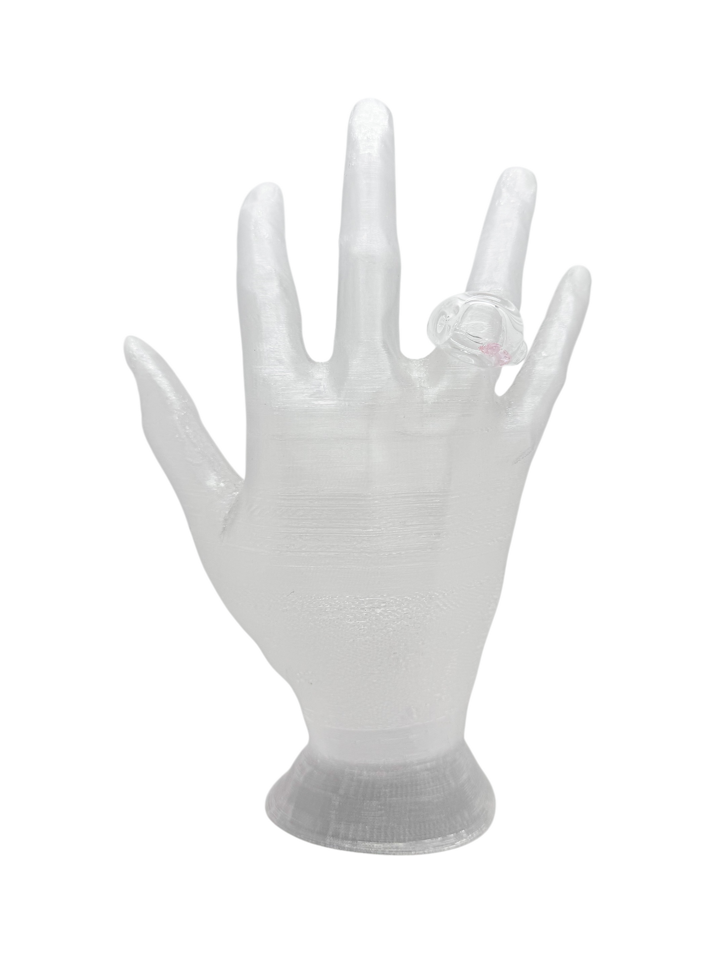 anillo vidrio zircón