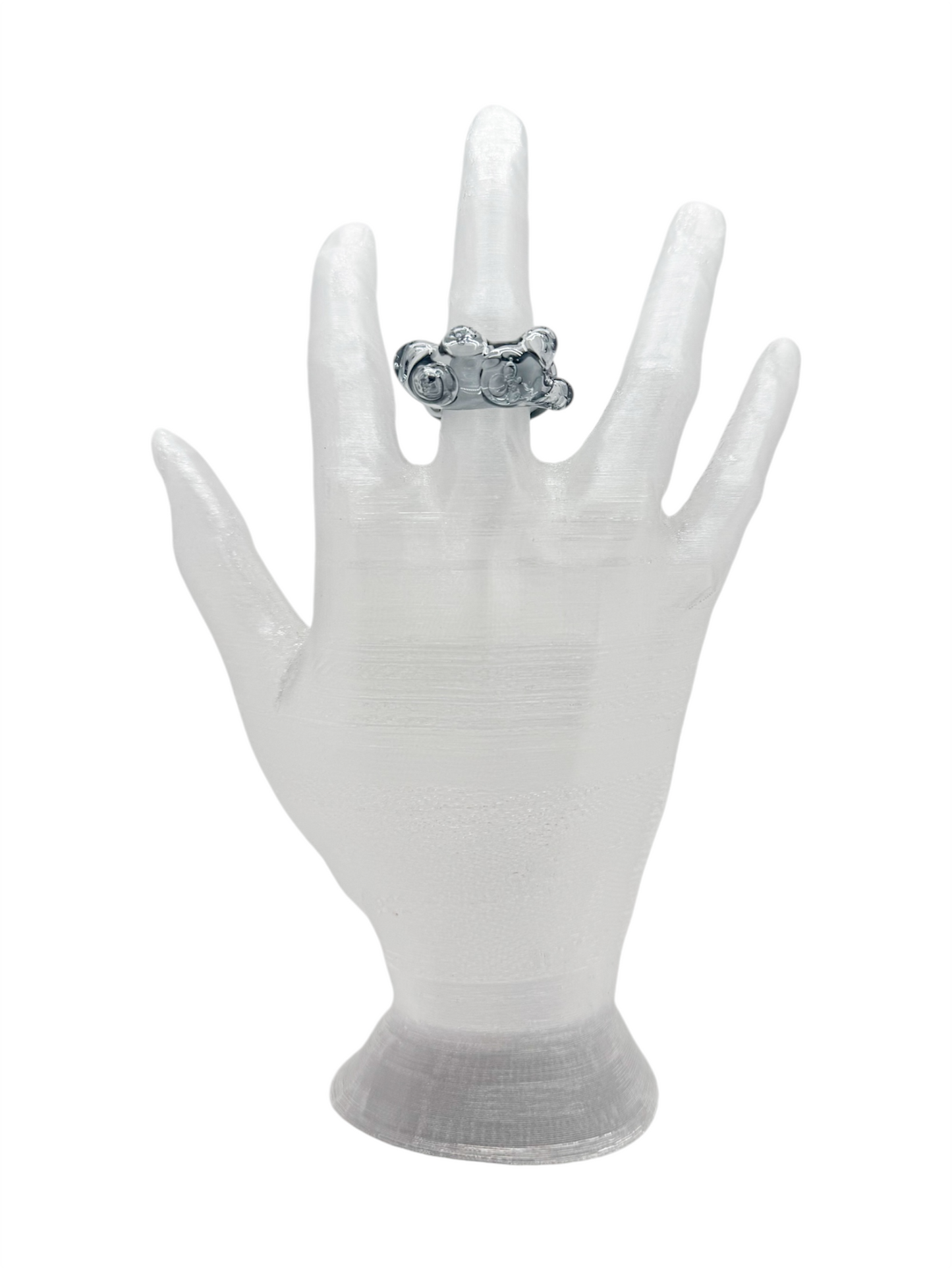 anillo vidrio lava