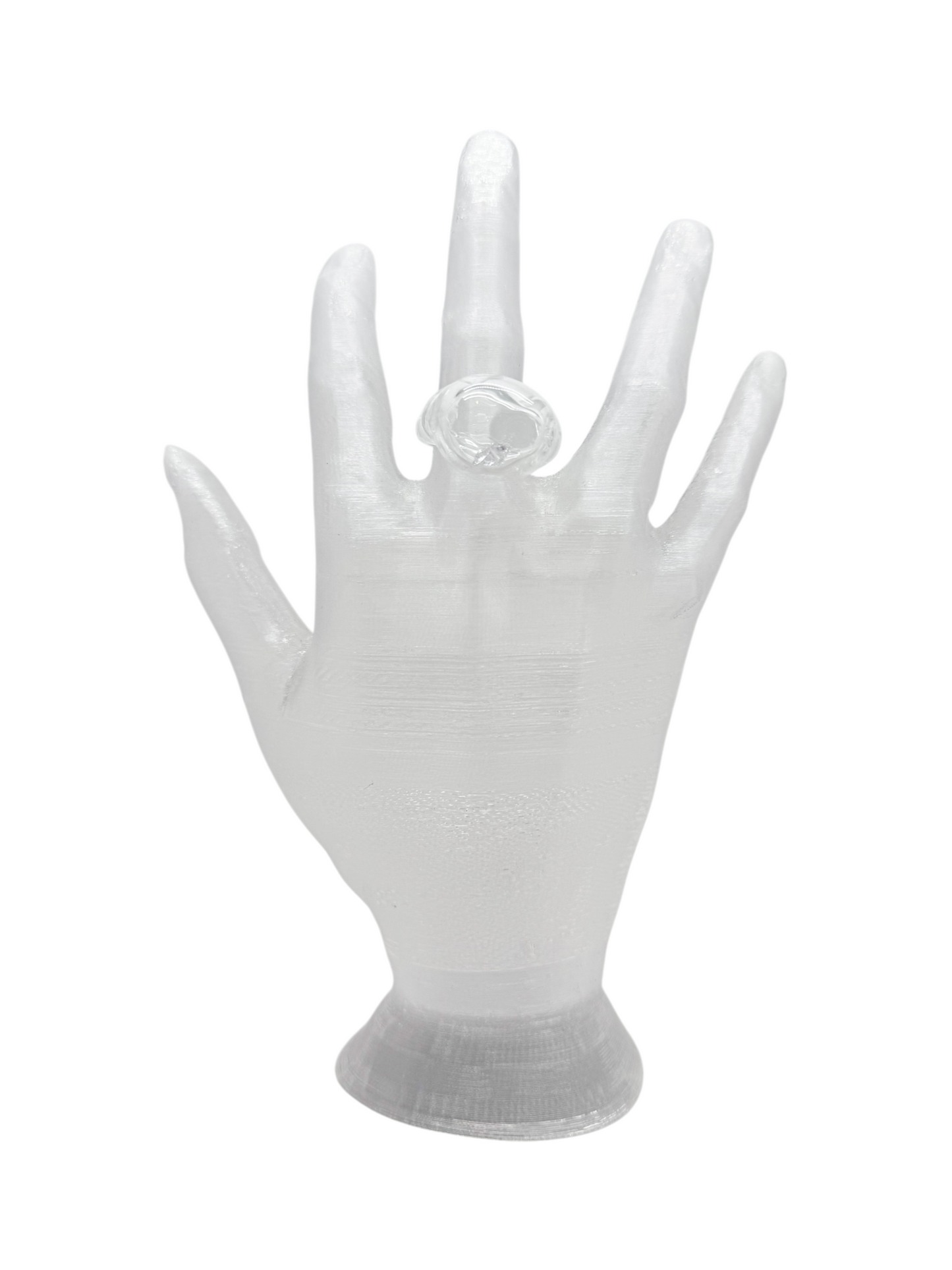 anillo vidrio zircón