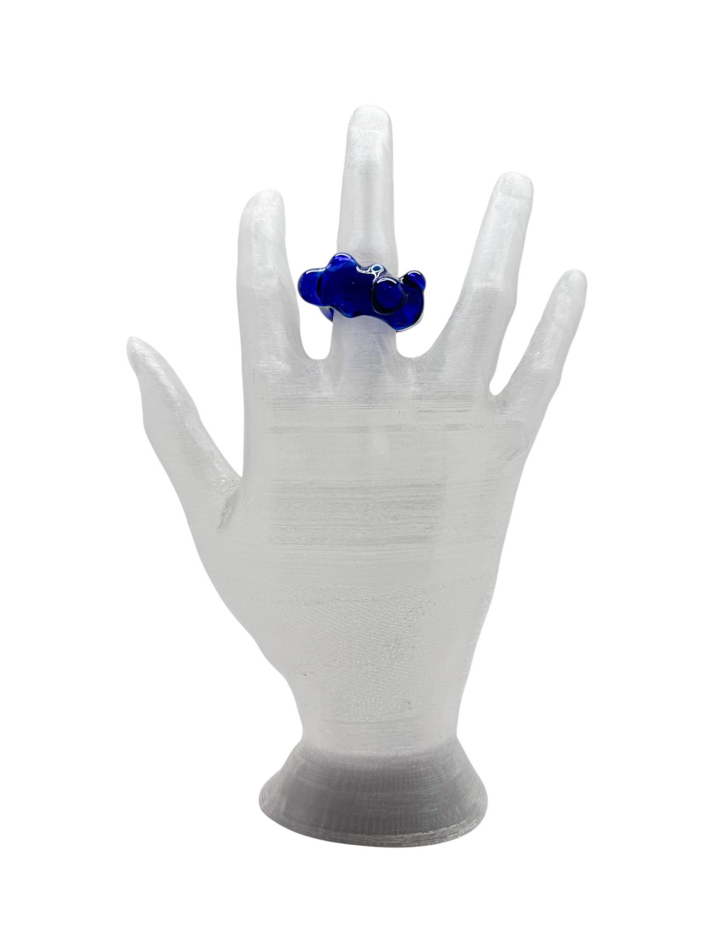 anillo vidrio lava