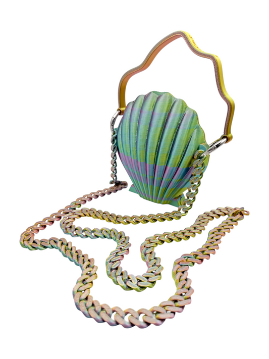 shell bag fucsia amarillo azul
