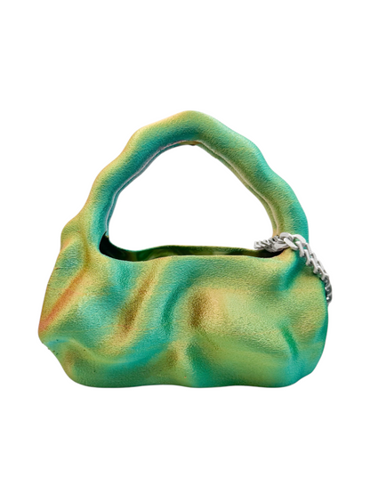 bolso grande cosmic water azul, rosado, amarillo