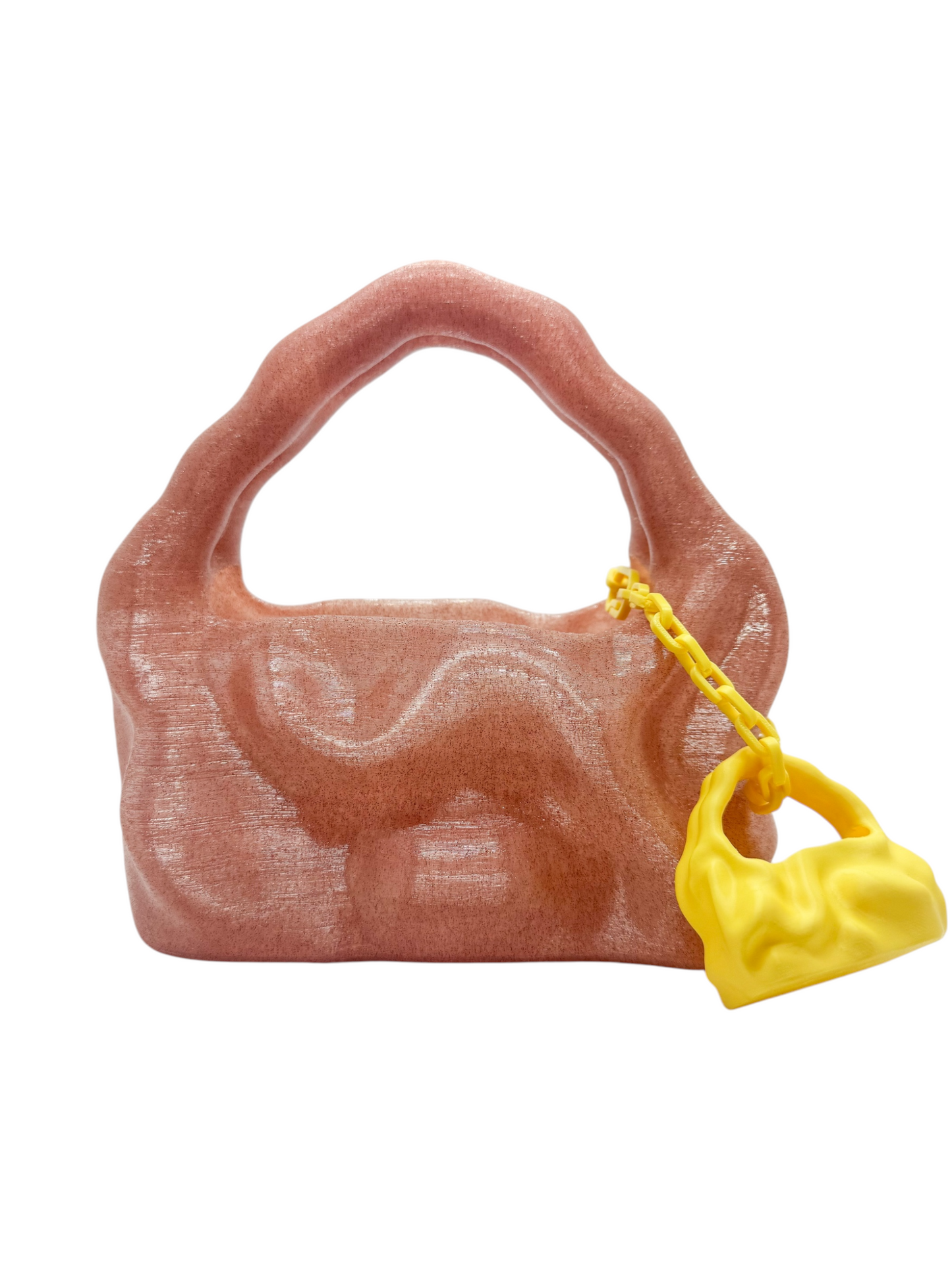 big bag cosmic glitter rojo