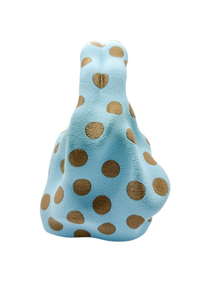 bolso grande cosmic water polka dots baby blue