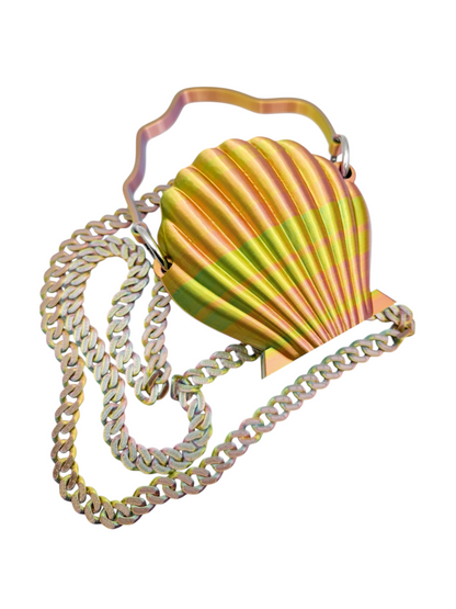 shell bag fucsia amarillo azul