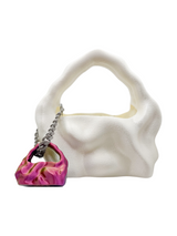 bolso grande cosmic water blanco fuzzy