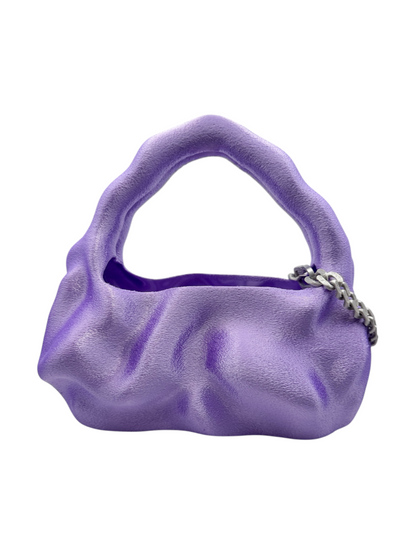 bolso grande cosmic water lila seda