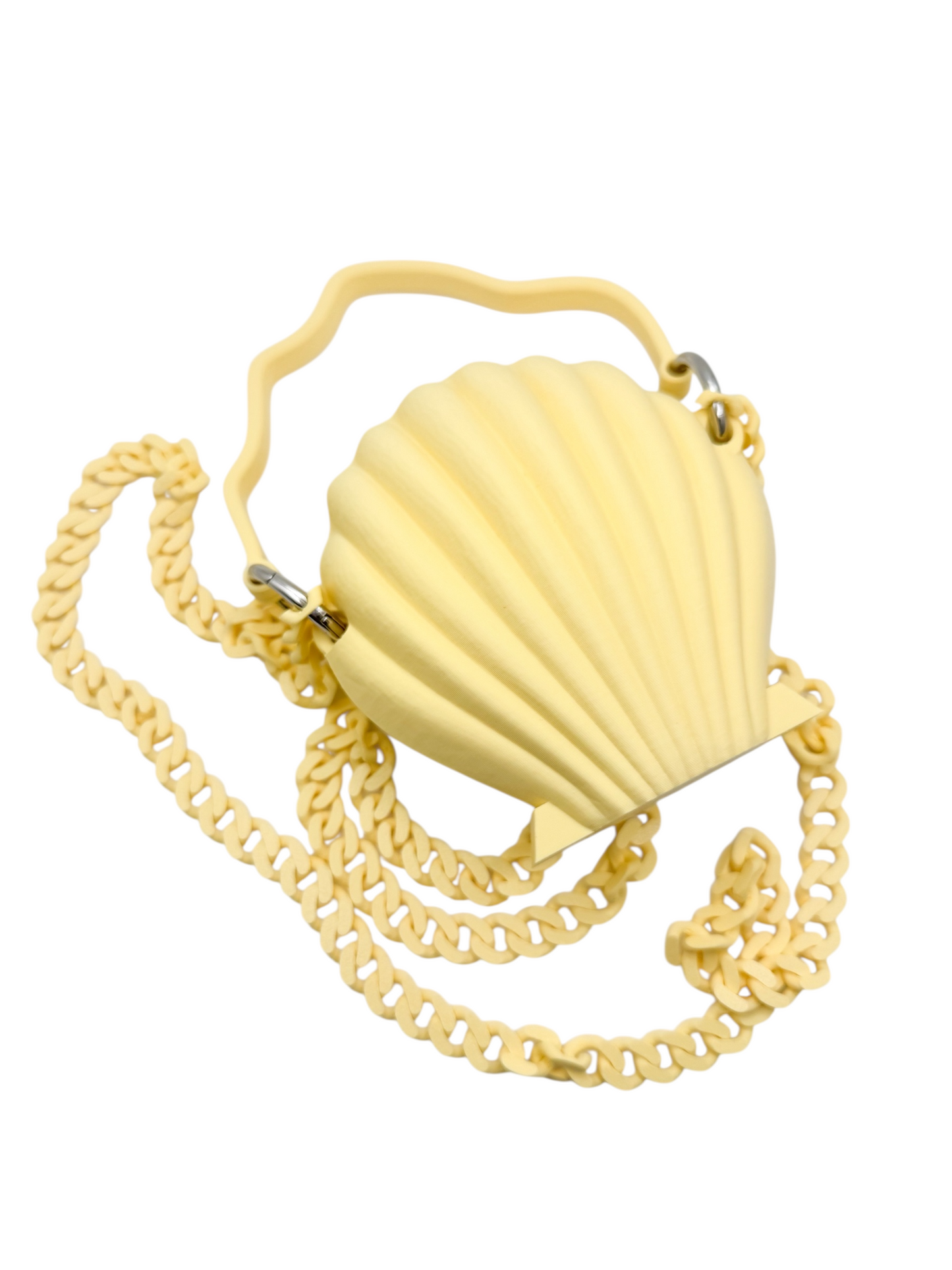 shell bag butter yellow