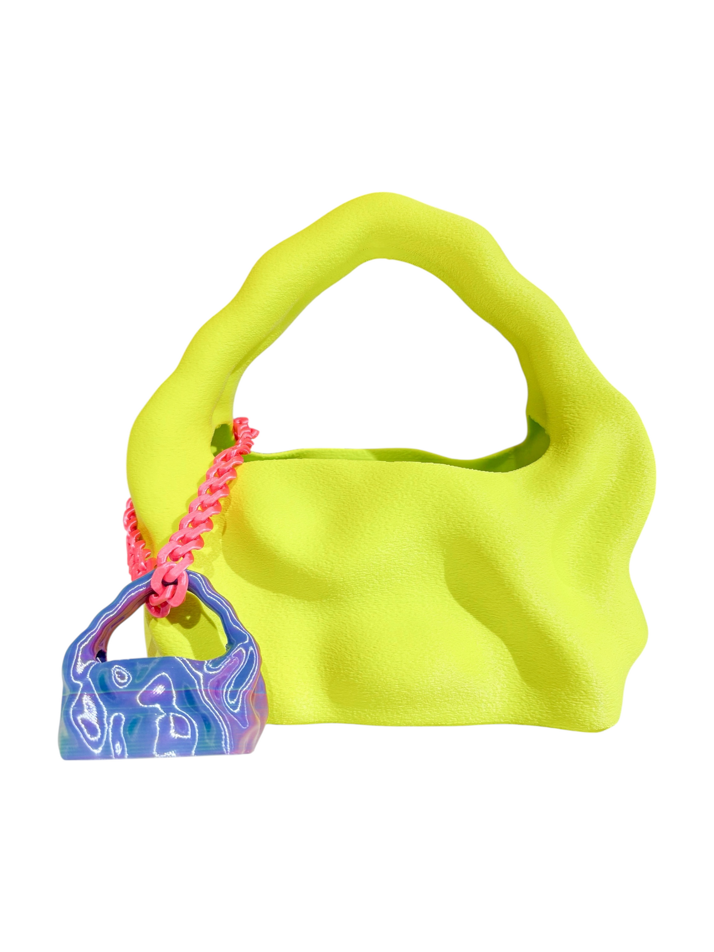 bolso grande cosmic water verde lima fuzzy