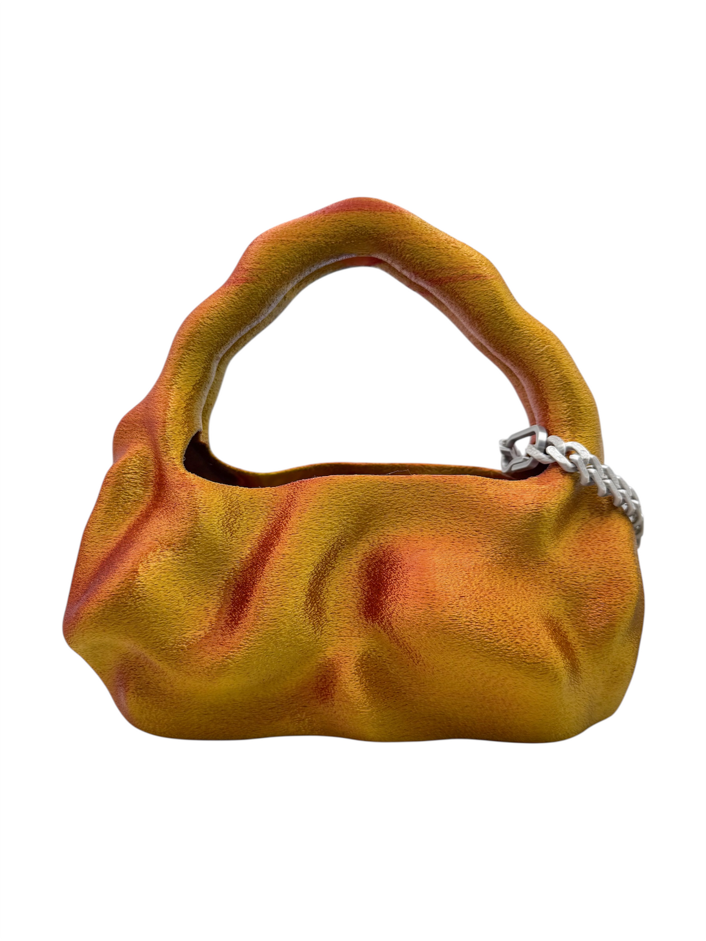 bolso grande cosmic water rojo, dorado, púrpura