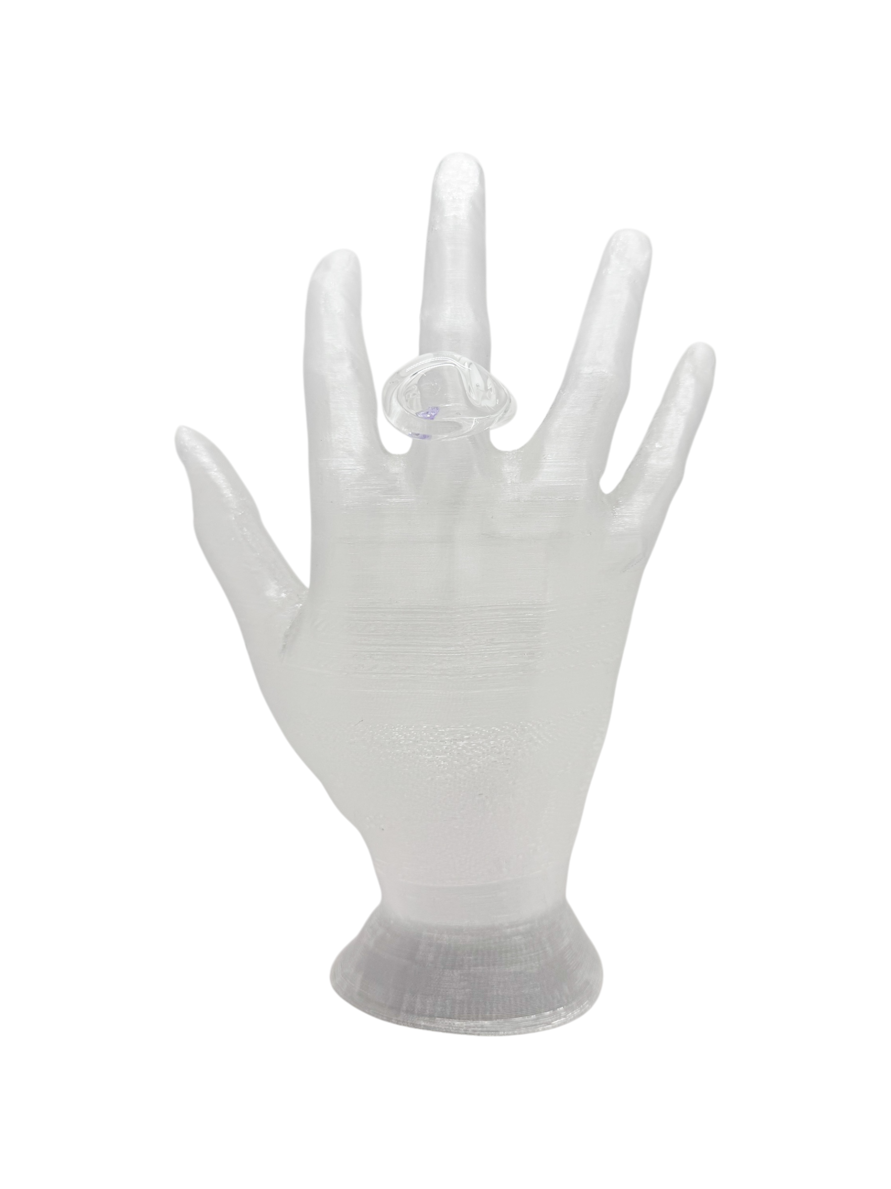 anillo vidrio zircón