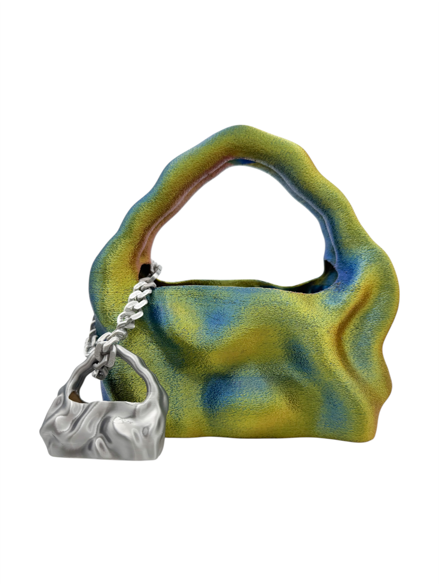 bolso grande cosmic water rojo, amarillo, azul