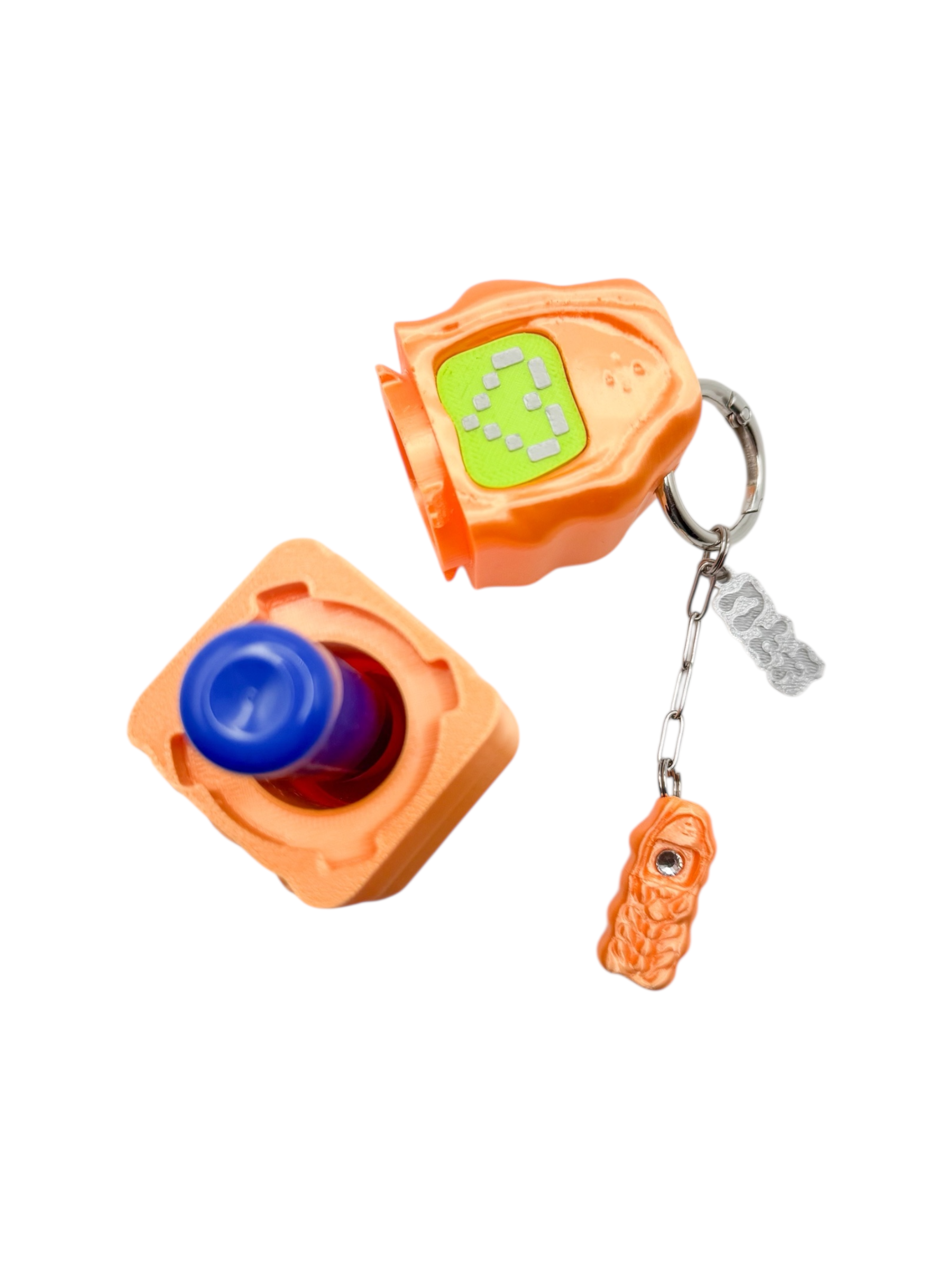 charm not a phone naranja
