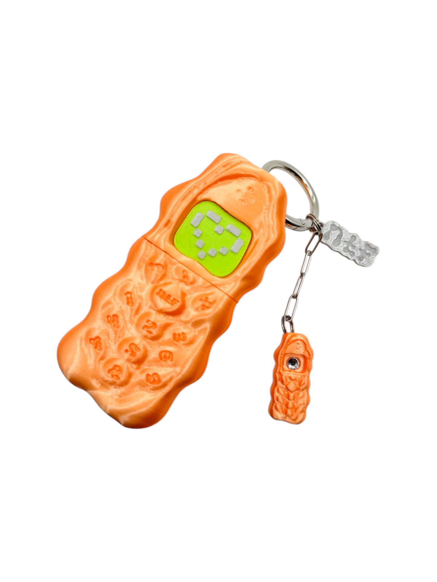 charm not a phone naranja