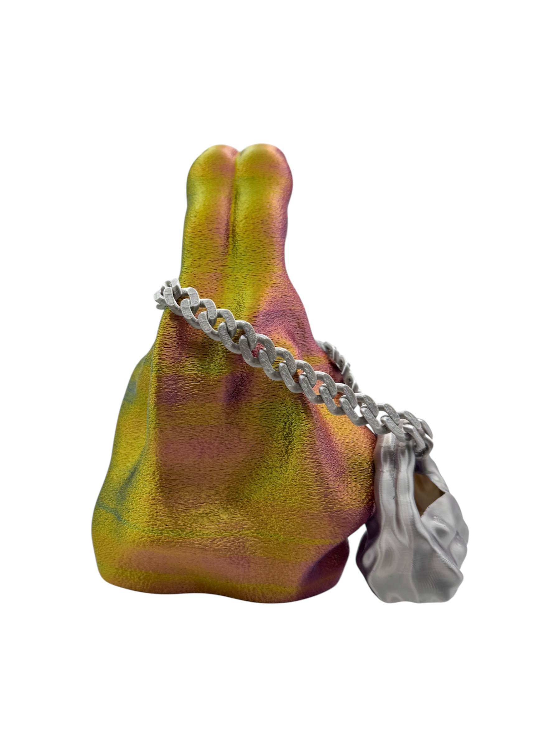bolso grande cosmic water fucsia, amarillo, azul