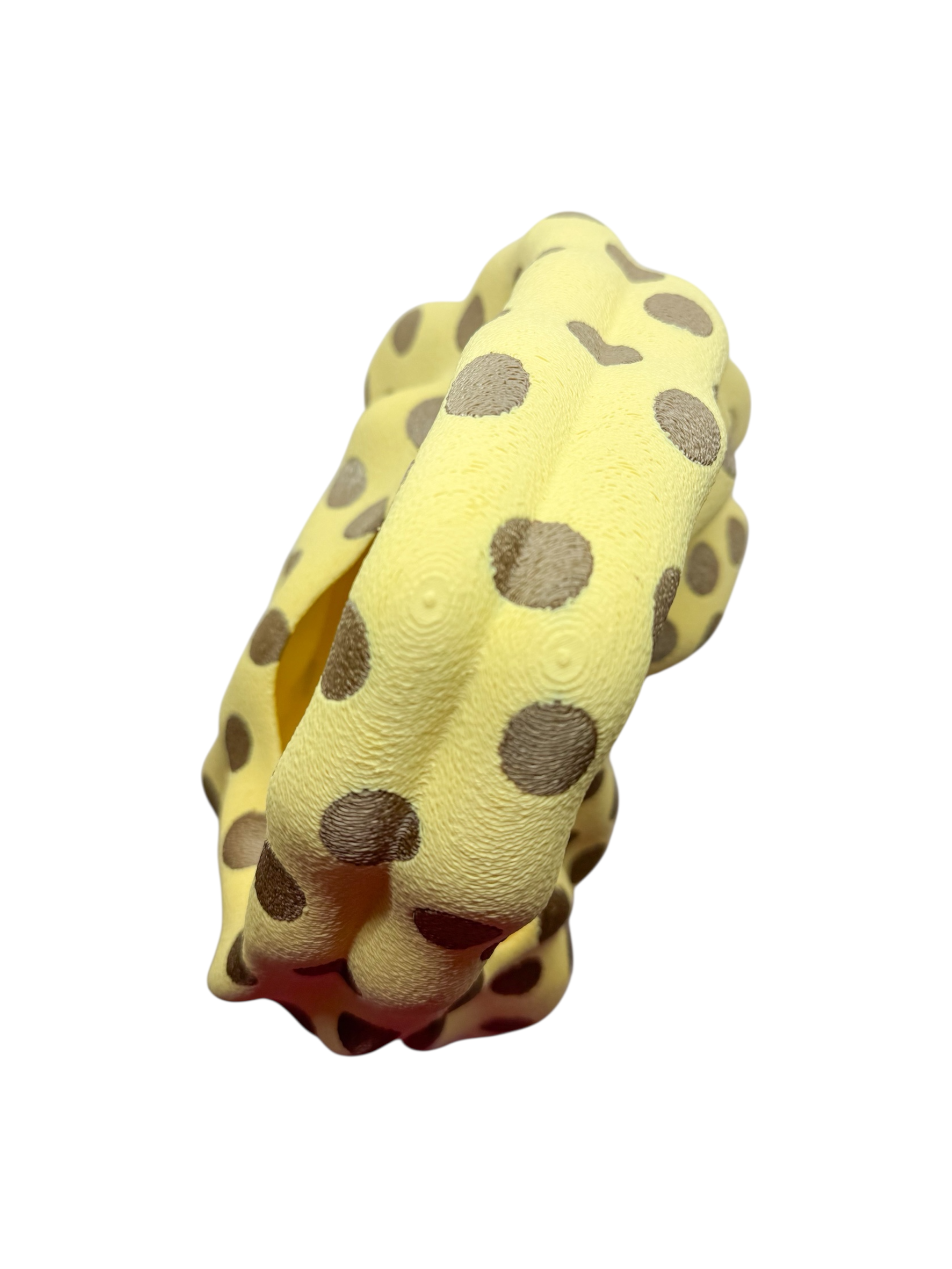 bolso grande cosmic water polka dots butter yellow