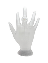 anillo vidrio zircón
