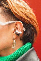 3D ear cuff cosmic water small