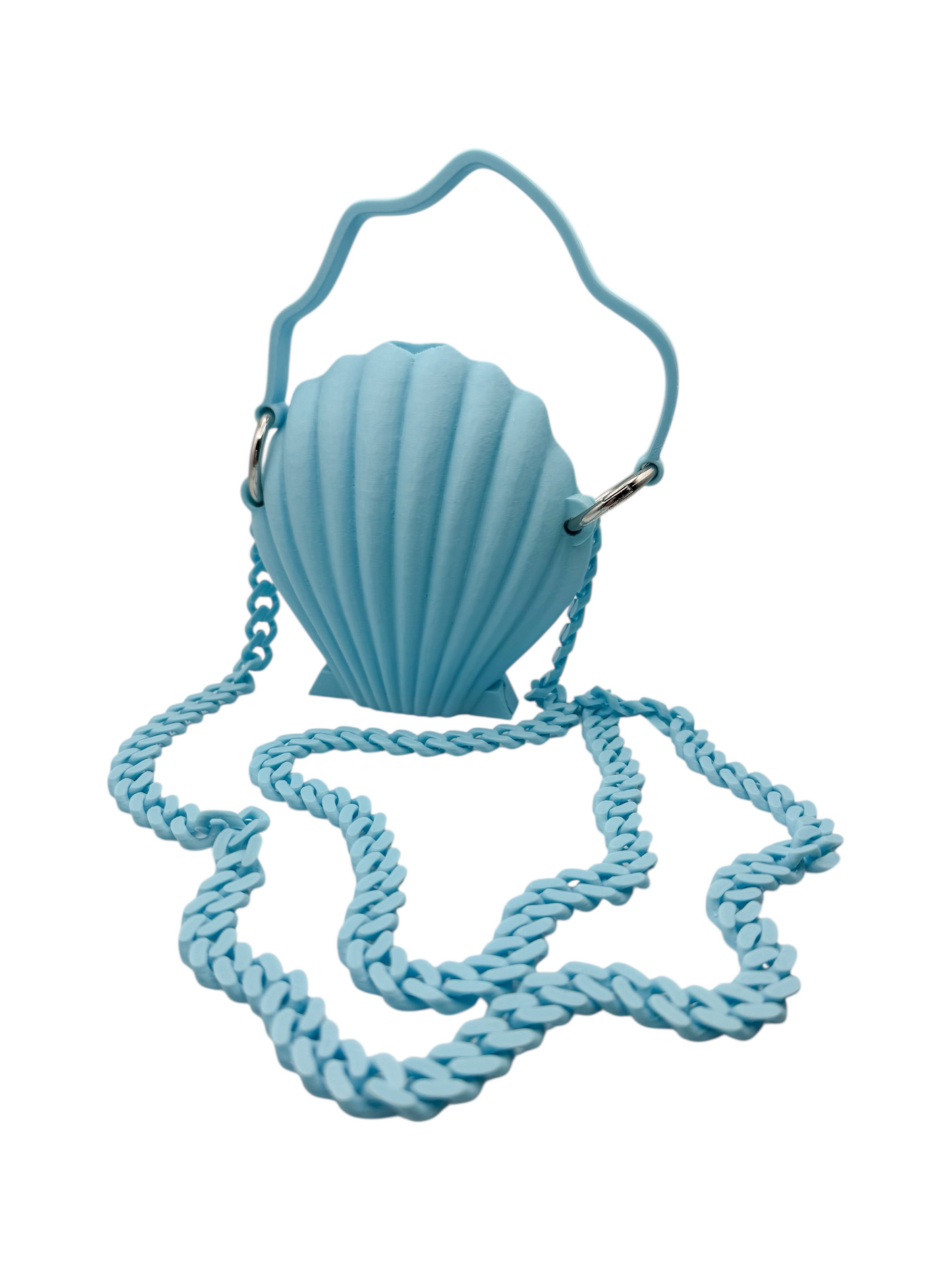 shell bag baby blue