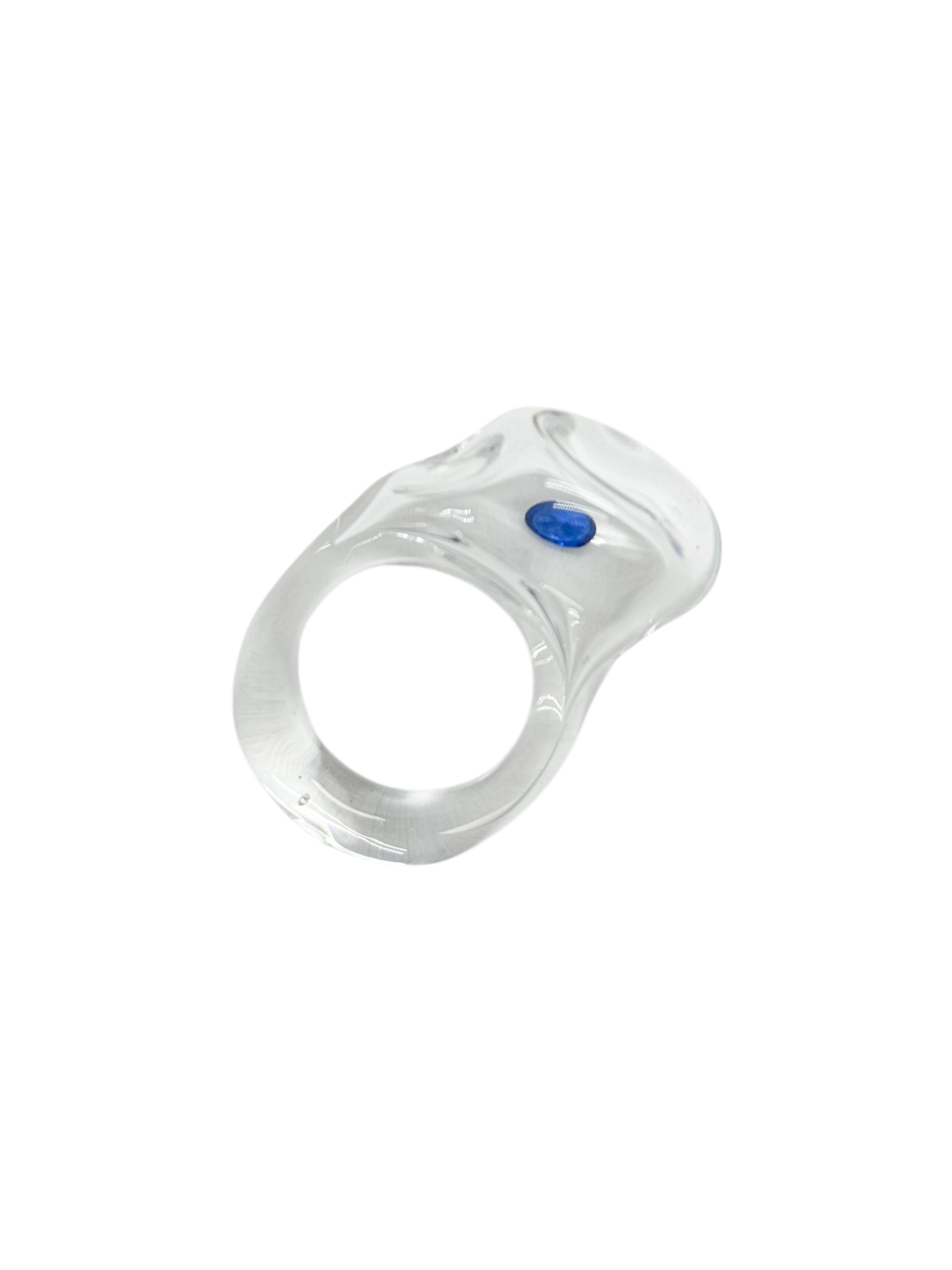 anillo vidrio zircón