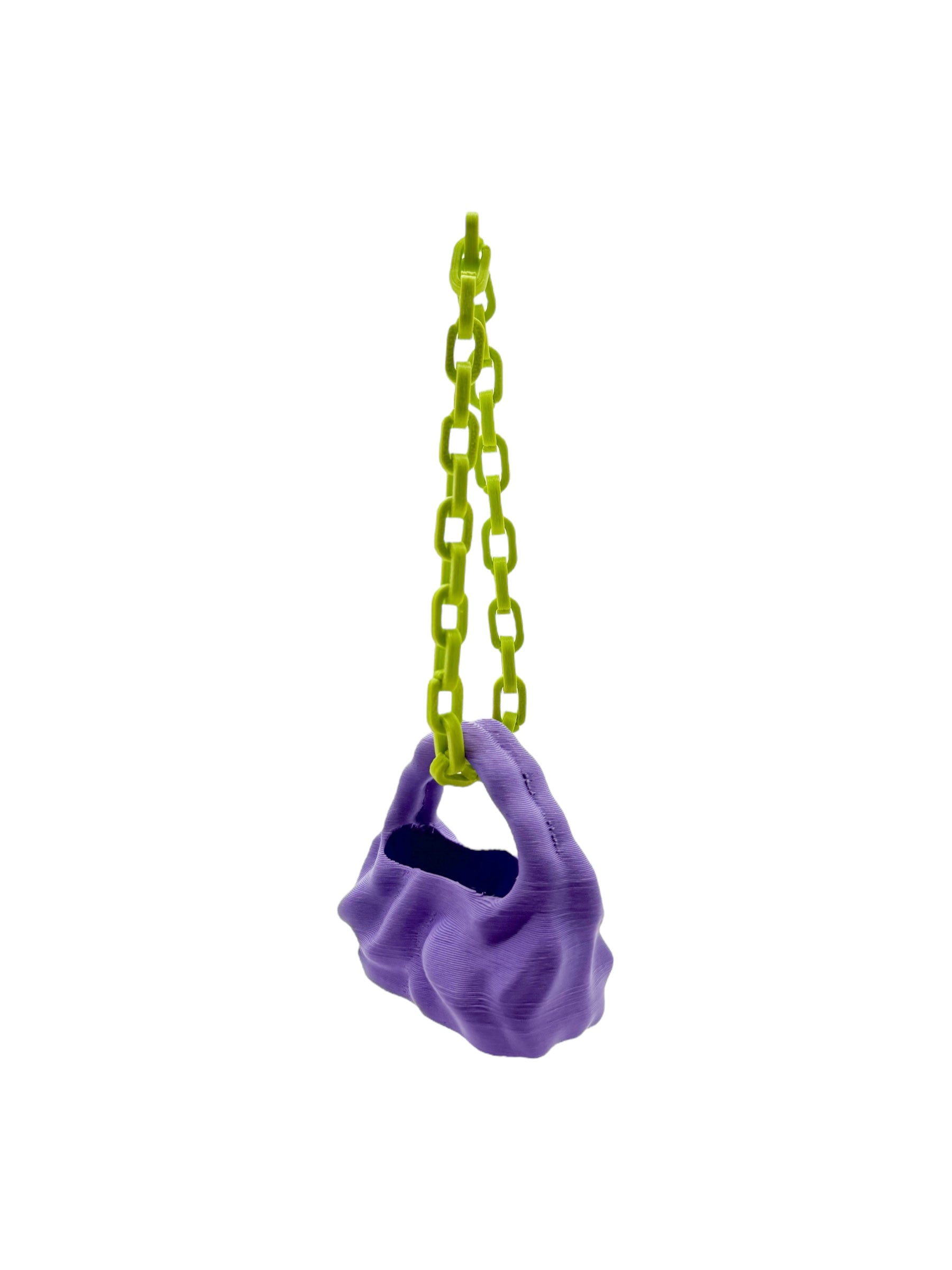 mini bag charm cosmic water