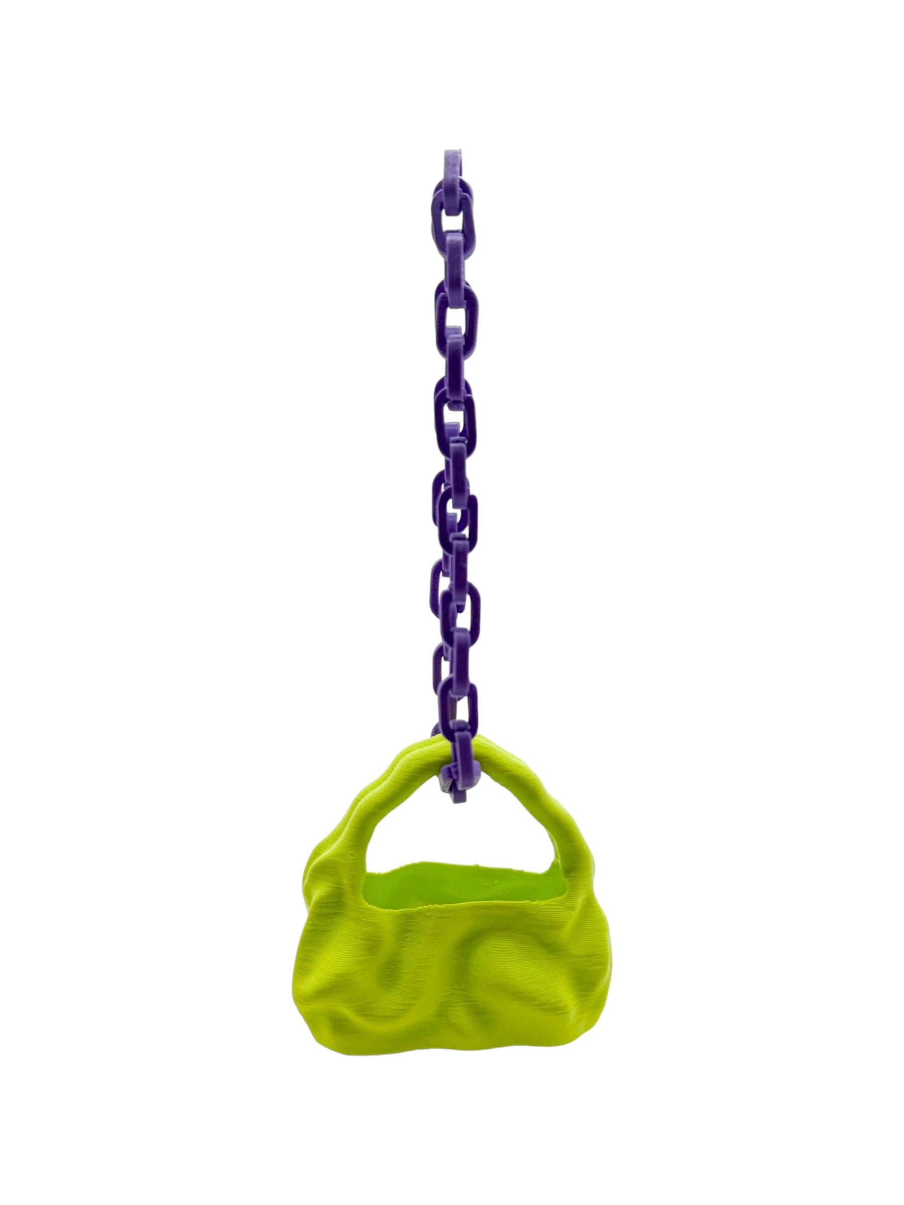 mini bag charm cosmic water