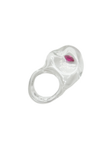 anillo vidrio zircón