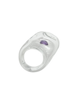 anillo vidrio zircón
