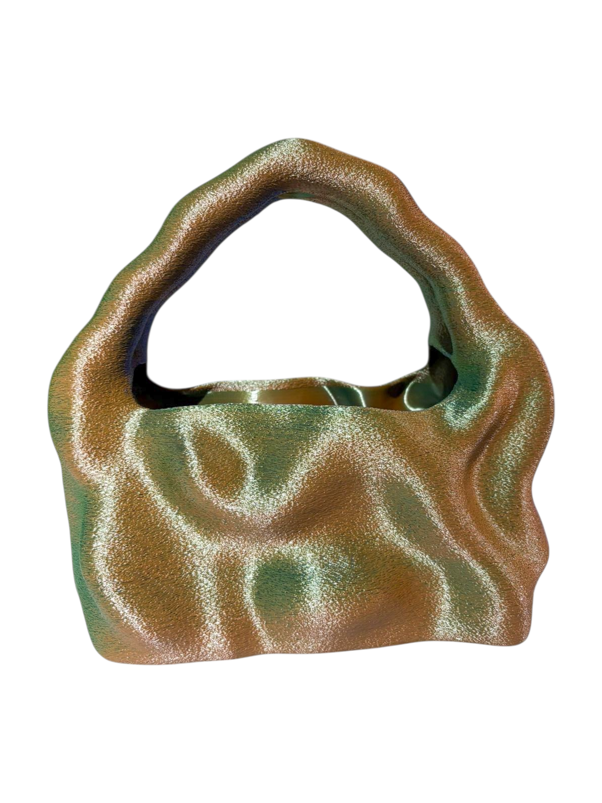 bolso grande cosmic water azul verde naranja