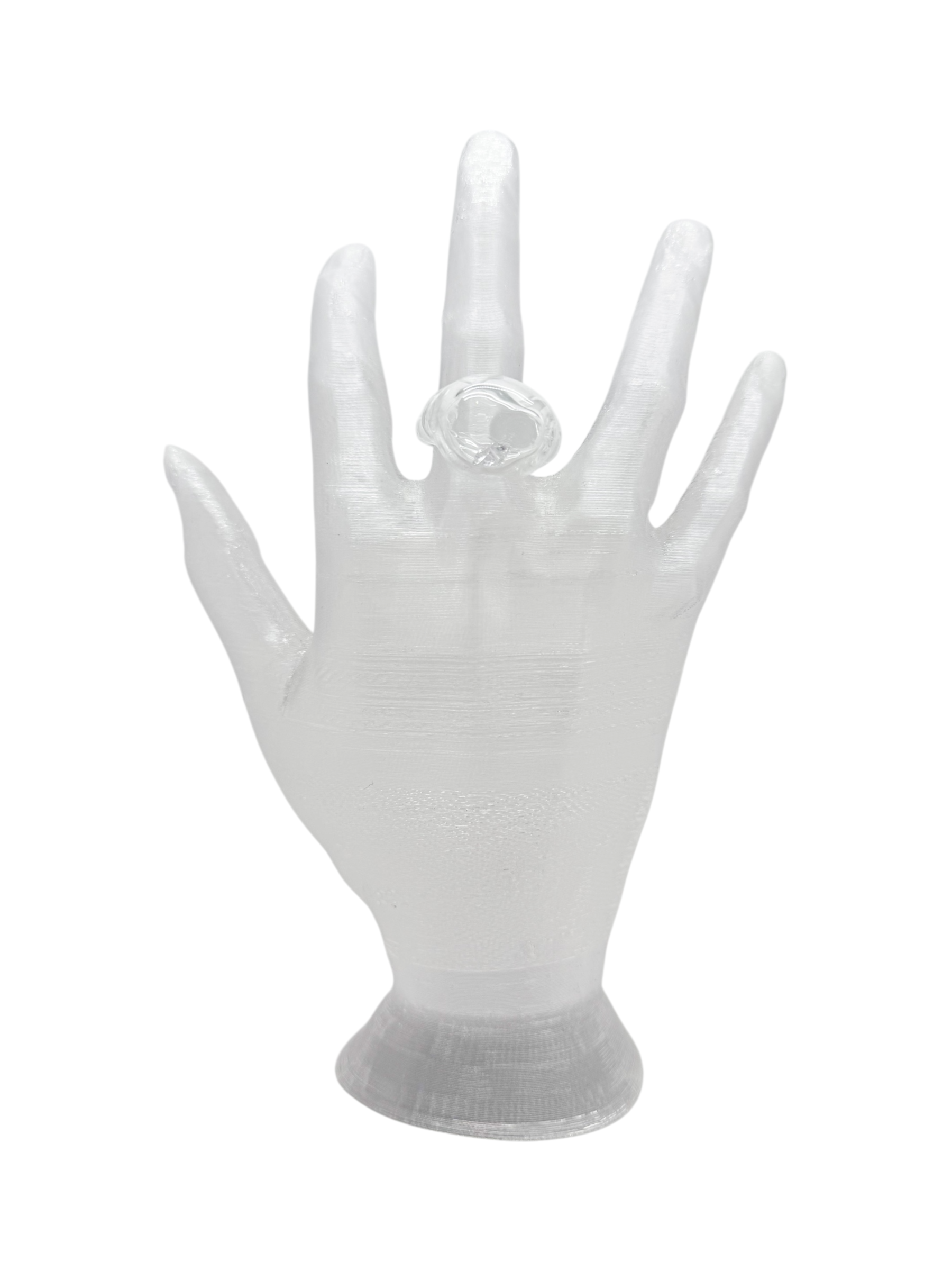 anillo vidrio zircón