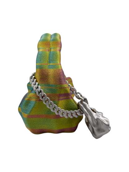 bolso grande cosmic water rojo, amarillo, verde, negro