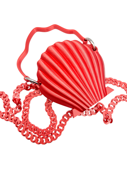 shell bag rojo