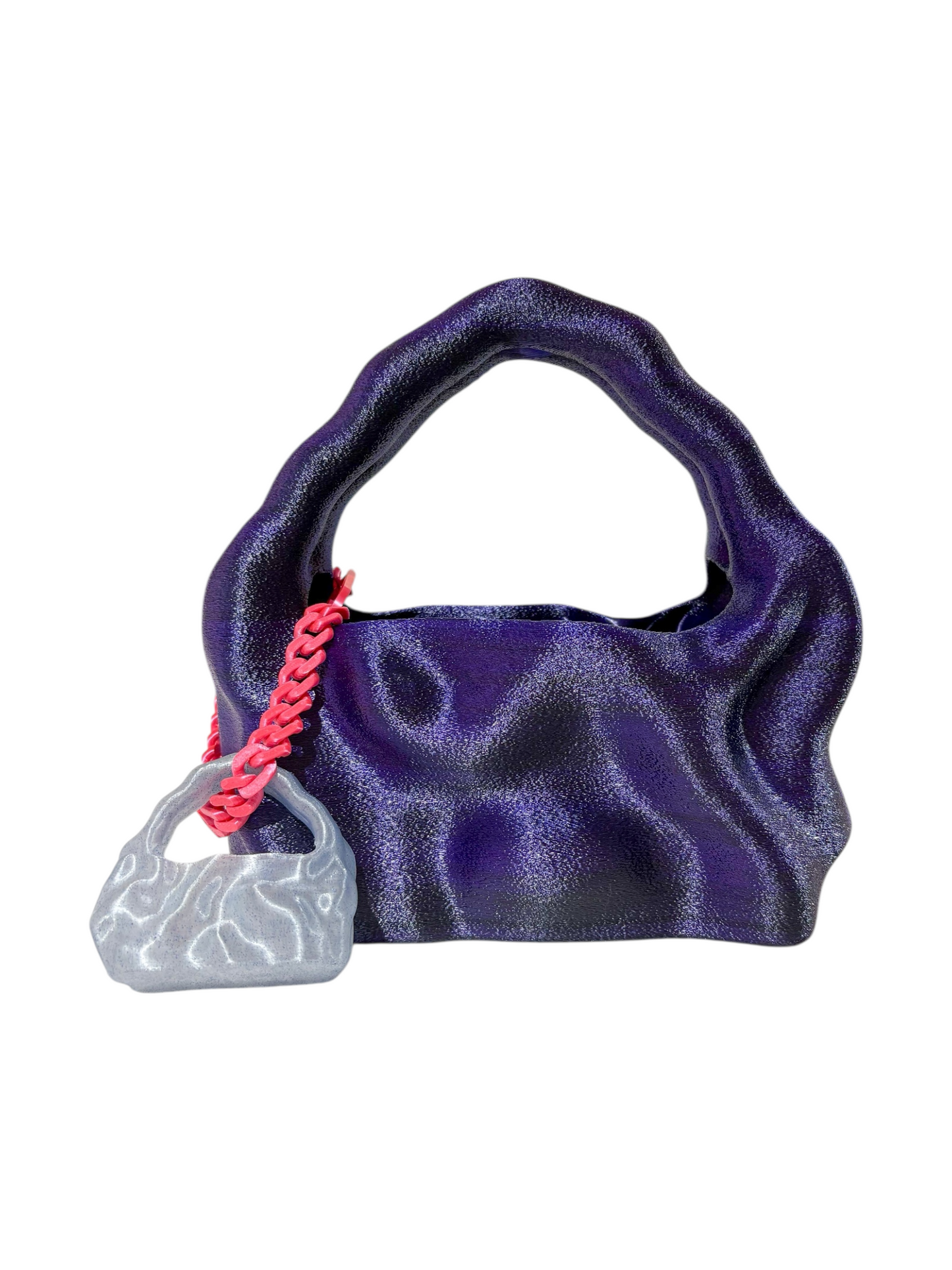 bolso grande cosmic water galaxia morado azul
