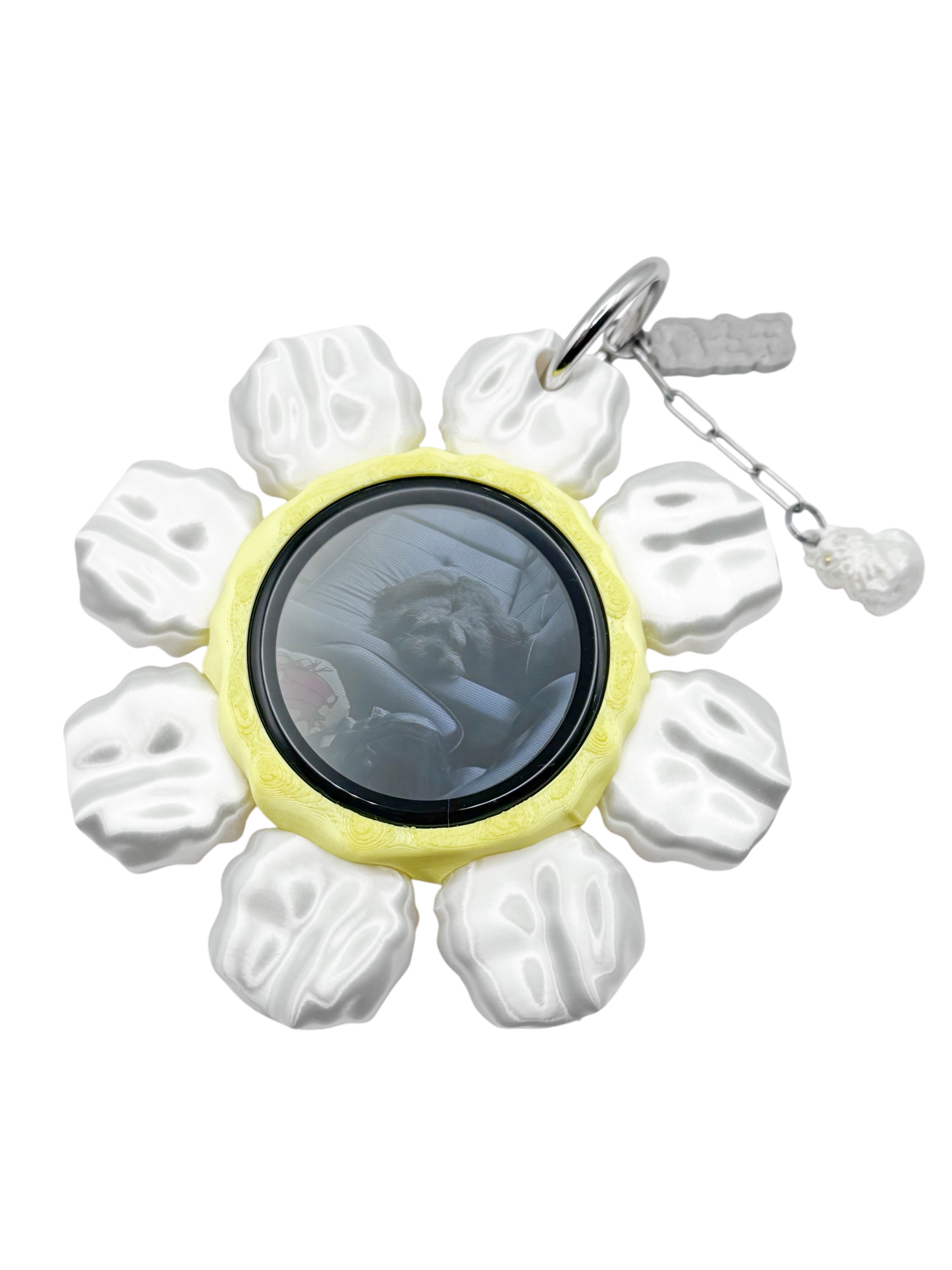charm flor pantalla