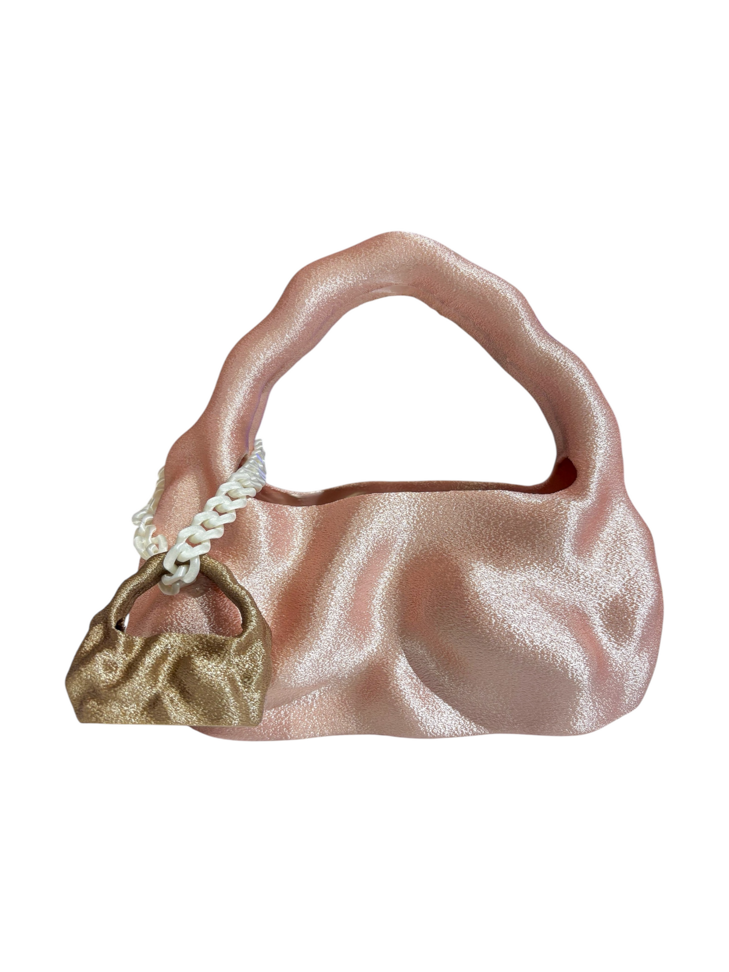 bolso grande cosmic water rosado fuzzy
