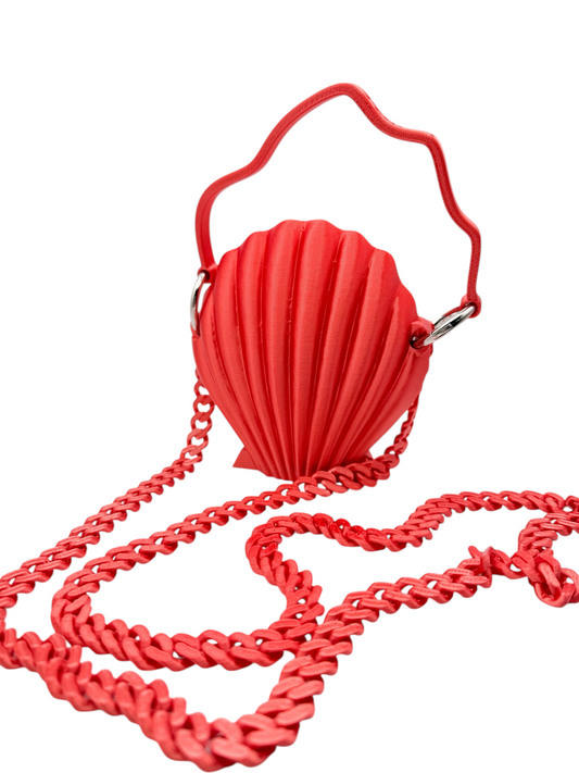 shell bag rojo