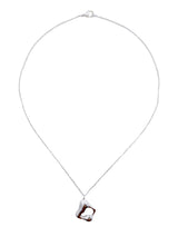 cadena letra cosmic water silver