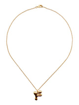 cadena letra cosmic water gold
