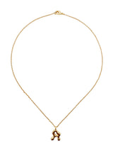 cadena letra cosmic water gold