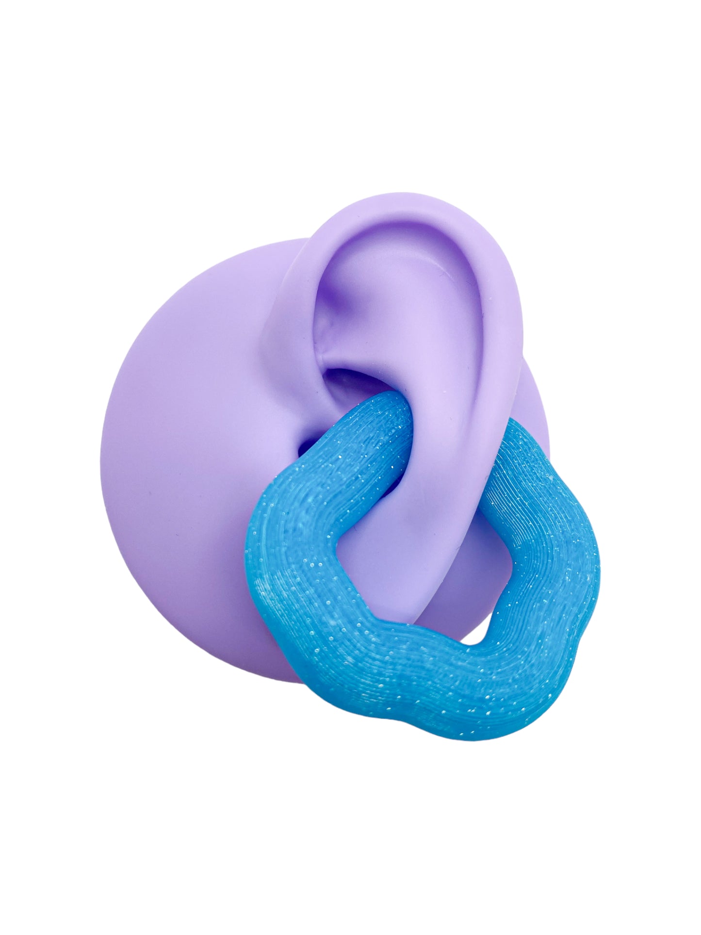 3D ear cuff cosmic water big