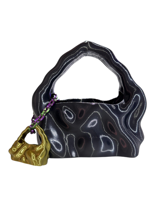 big bag cosmic water negro silk