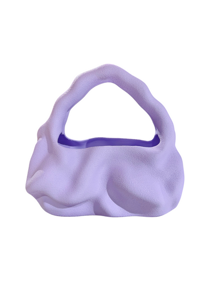 bolso grande cosmic water lila pastel